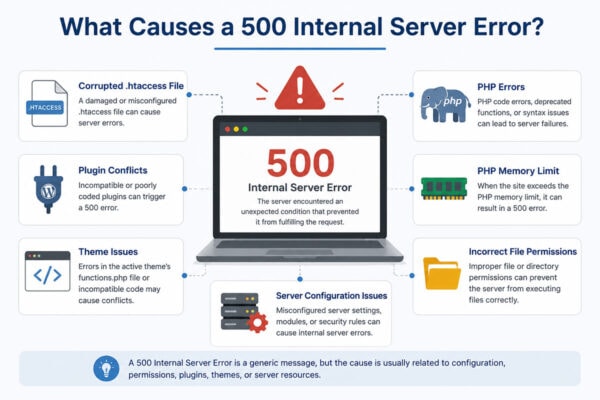How to Fix 500 Internal Server Error in WordPress