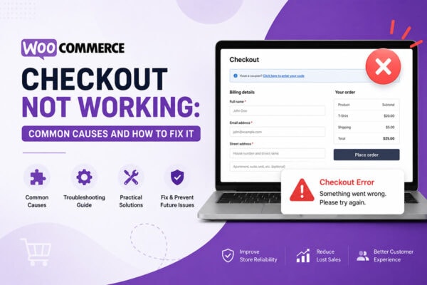 WooCommerce Checkout Not Working: Common Causes and How to Fix It