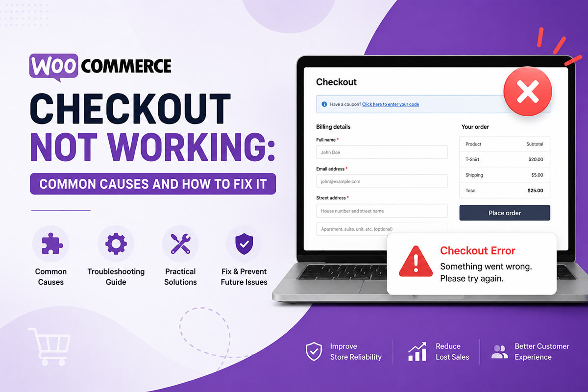 WooCommerce Checkout Not Working: Common Causes and How to Fix It