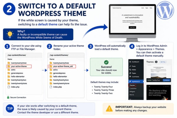WordPress White Screen of Death: How to Fix It Fast