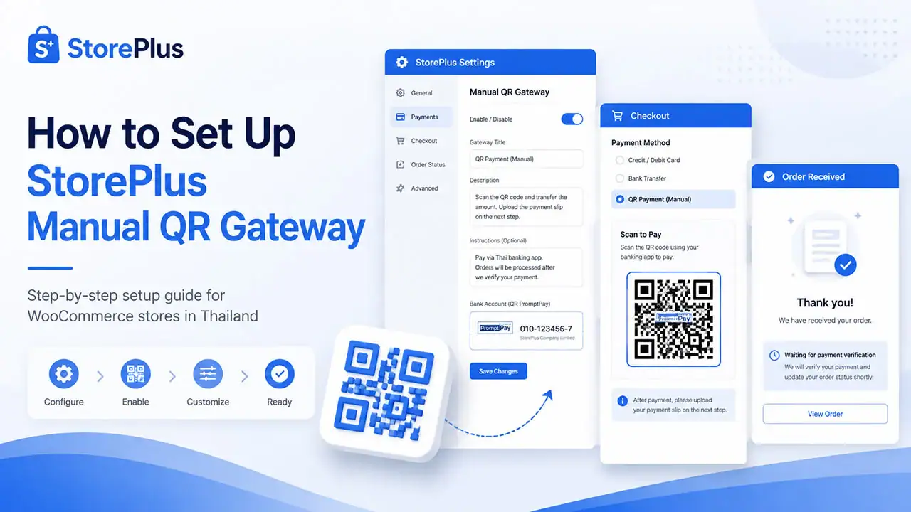 How to Set Up StorePlus Manual QR Gateway
