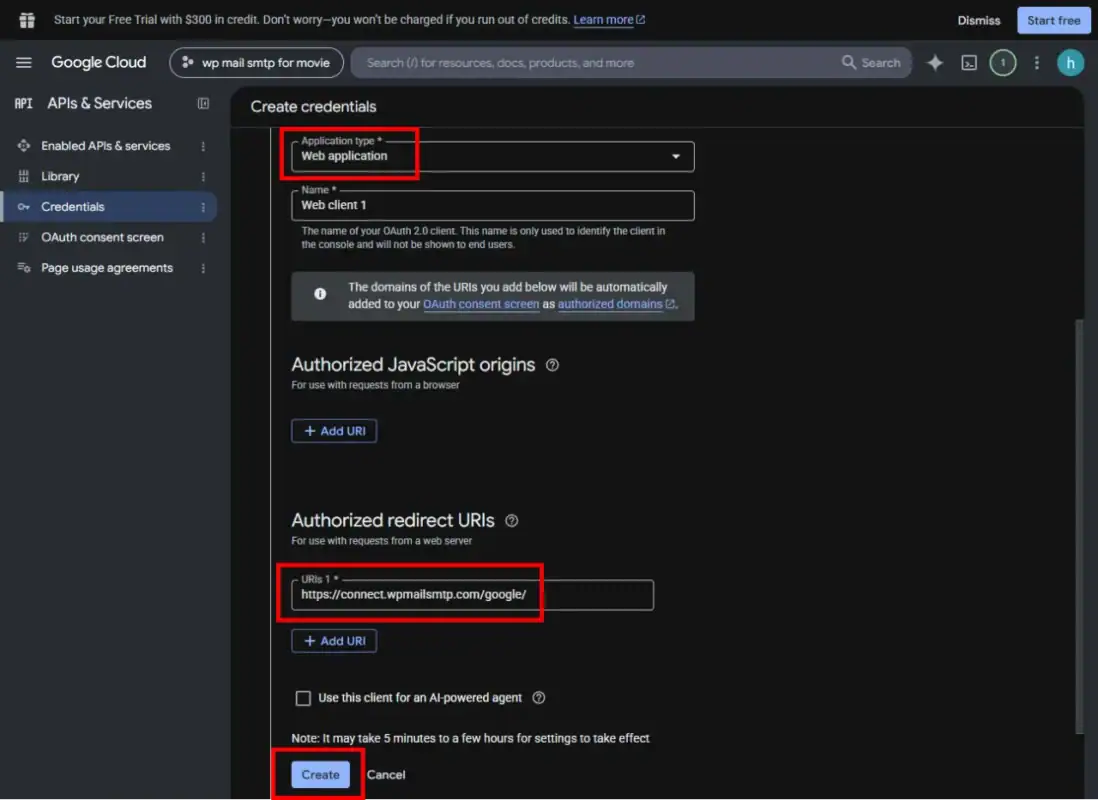 Obtain the OAuth Client ID